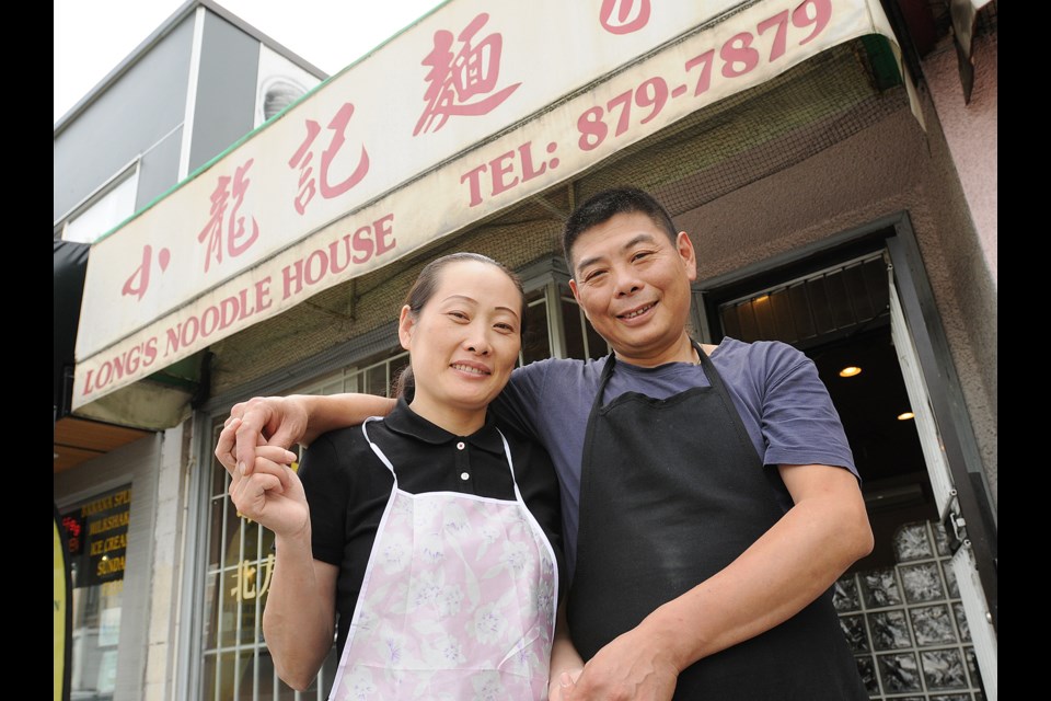 With chef Loon Sun preparing dishes and Sandy Shi serving guests, Long's Noodle House is in good hands. Photo Dan Tougloet