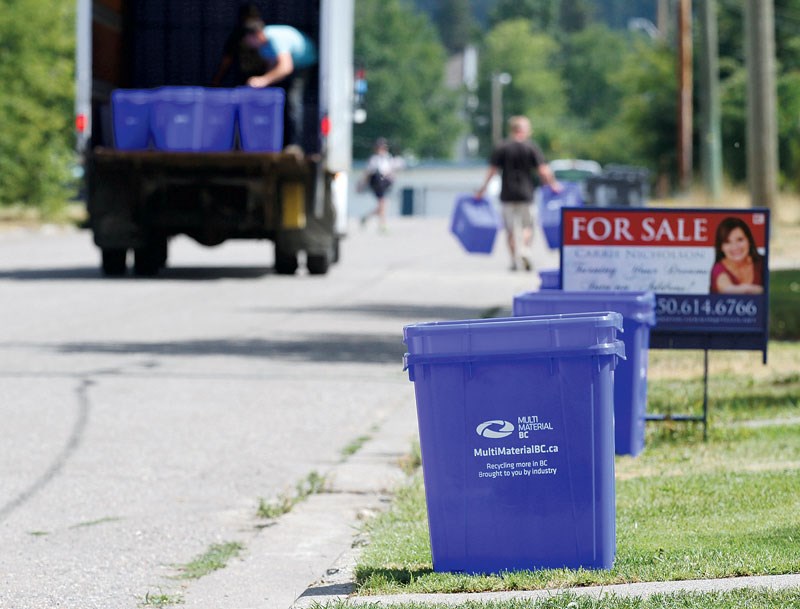 blue boxes