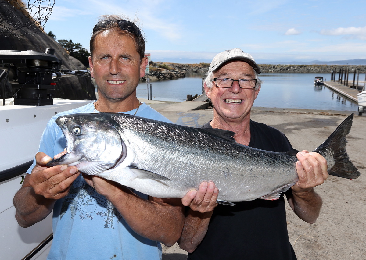 Island sports fishing best in years — chinook catch 'spectacular