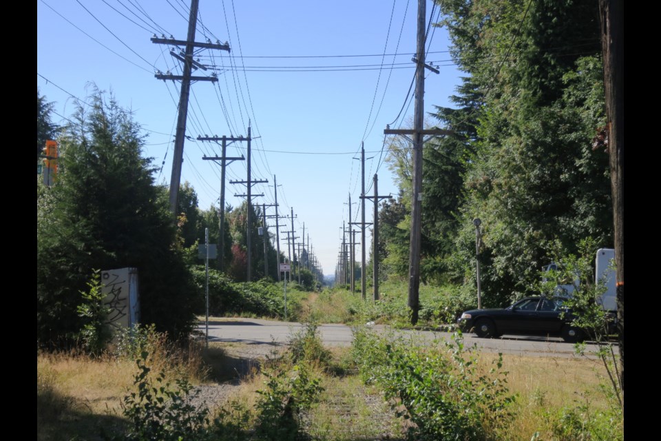 Portions of the Arbutus Corridor lend themselves to future redevelopment which could help fund future transit. Photo Michael Geller