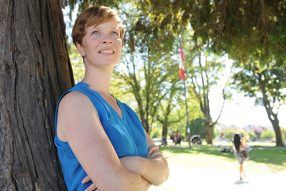 Rachel Magnusson, director of MASS West, is chair of the Grandview-Woodland Citizens' Assembly. Magnusson expects the final report to go before council before the end of June 2015. Photo Dan Toulgoet