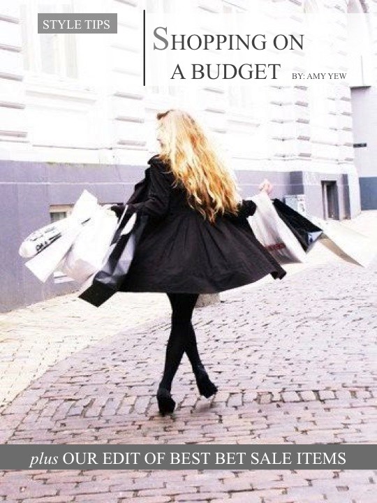 Shopping on budget