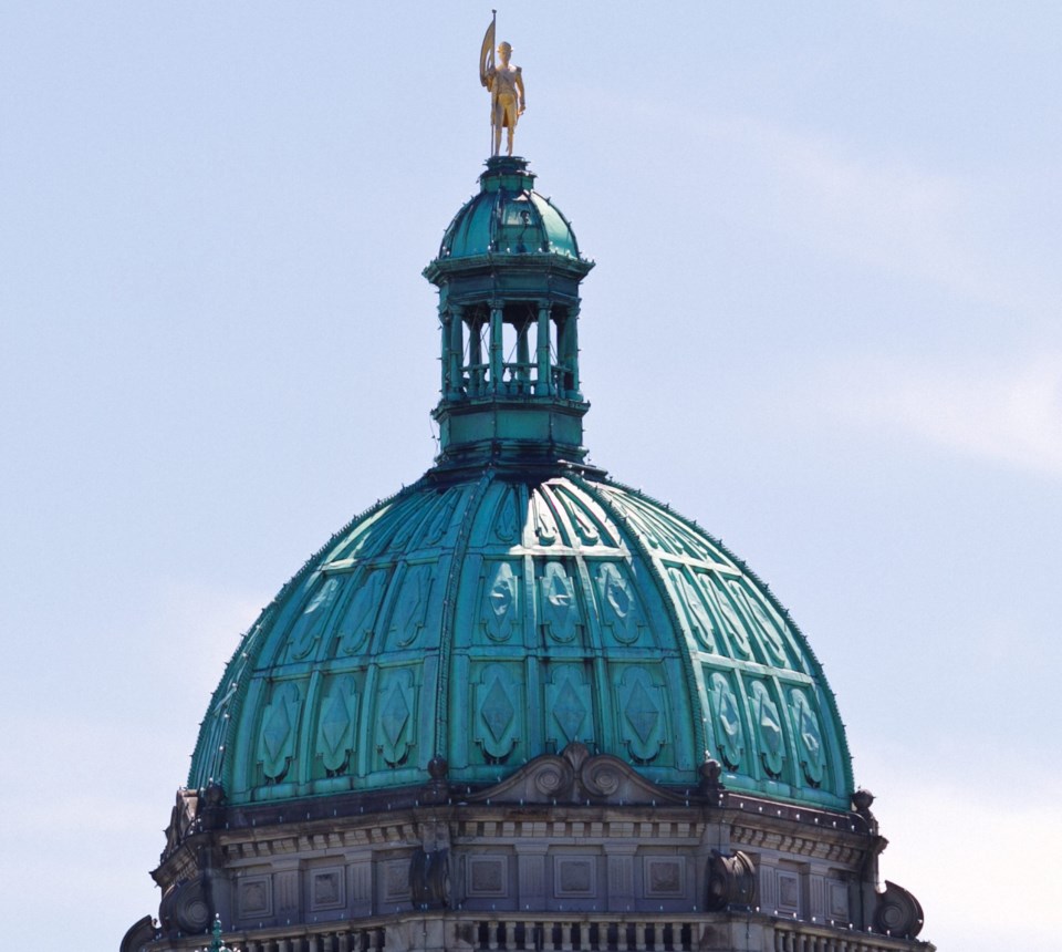 The B.C. legislature