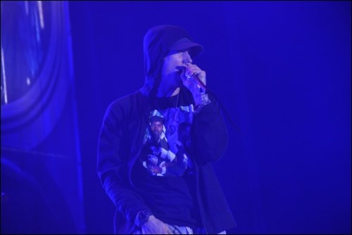 Eminem closes the Tantalus Stage