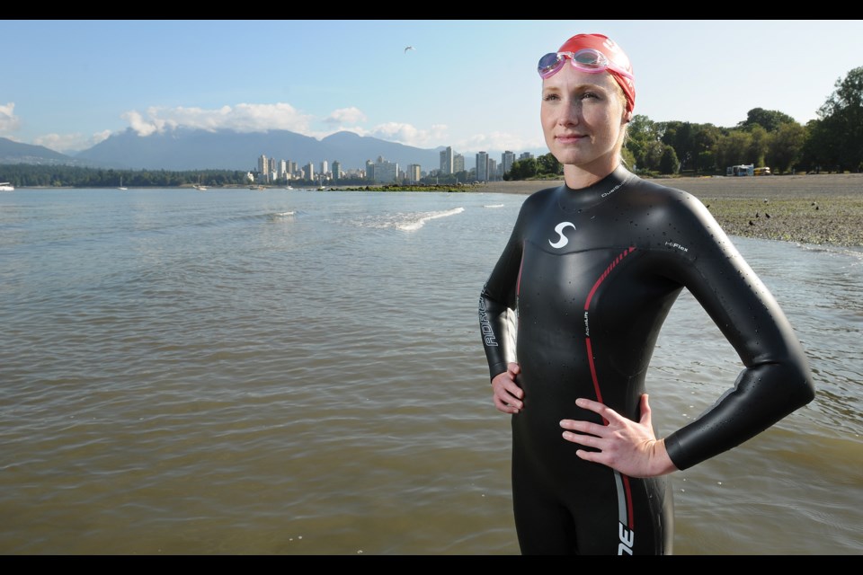 Taryn Lencoe plans to swim 12 hours to highlight and raise money for multiple sclerosis on Aug. 16. Photo Dan Toulgoet