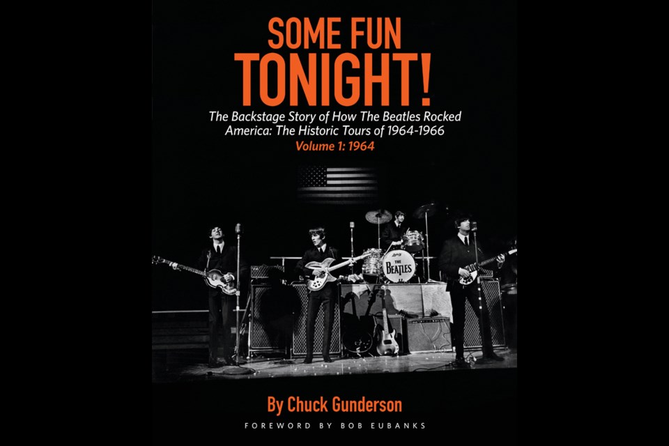 Chuck Gunderson's new book Some Fun Tonight: The Backstage Story of How the Beatles Rocked America. The Historic Tours of 1964 to 1966 is a two-volume set featuring a city-by-city synopsis of the group's activities as they traveled the United States and Canada for their groundbreaking series of concerts from San Francisco's Cow Palace show on August 19, 1964 through to their last-ever live performance at Candlestick Park on August 29, 1966,