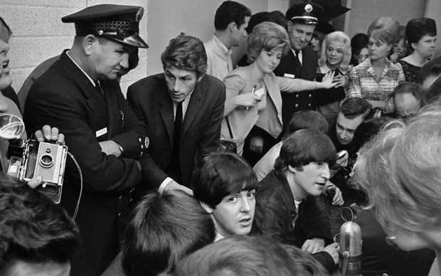Beatles' press conference in Dallas, Texas on Sept. 18, 1964.