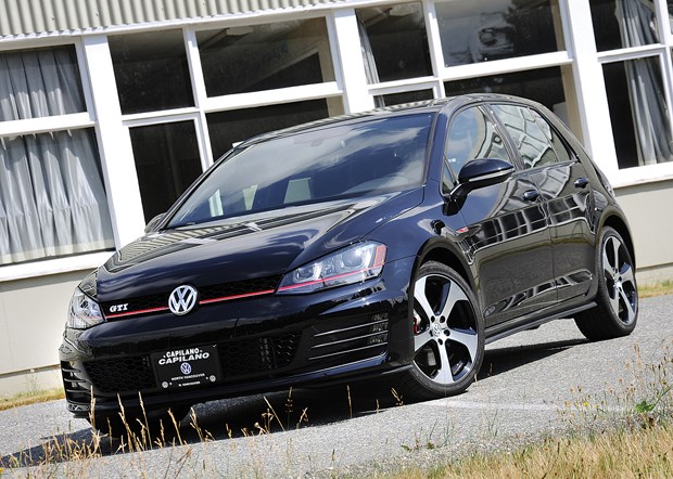 The Volkswagen GTI is getting back to its roots for 2015, shedding the weight it put on over the past 30 years. It's kept all the power though, and seems poised to reclaim the throne as the hot hatchback king. It is available at Capilano Volkswagen in North Vancouver.