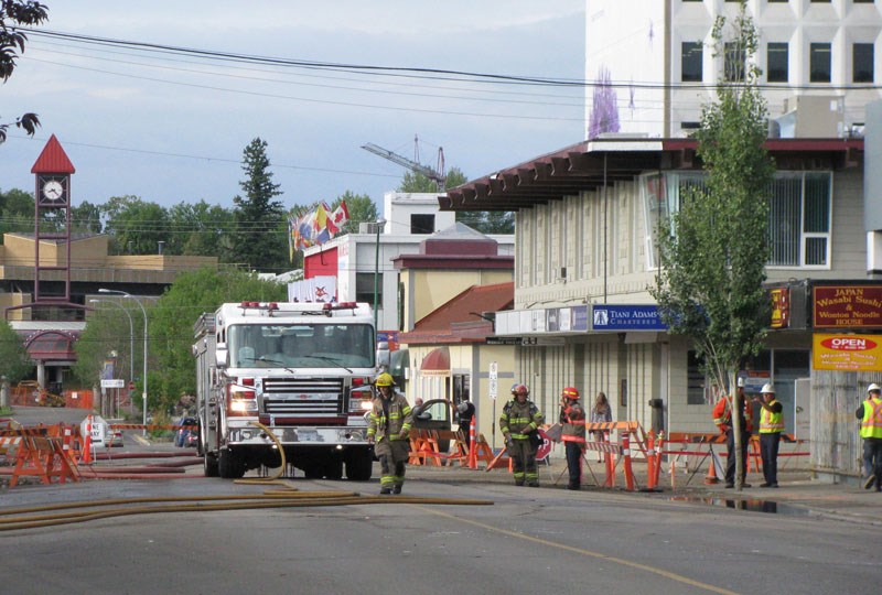 fire trucks