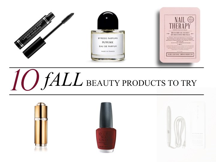 10 fall beauty products to try