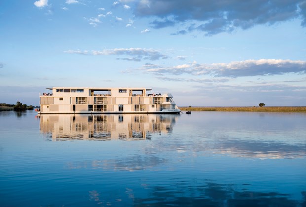 Built in the early 1990s, the Zambezi Queen was created to carry its guests on an extended journey from Katima Mulilo down the Chobe and Zambezi Rivers and back. In 2009 the 14-suite deluxe riverboat was returned to its former glory with a complete overhaul.