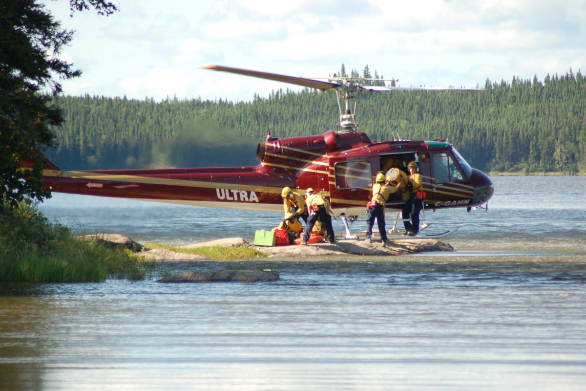 Paint Lake Helitac Base: Photo Gallery - Thompson Citizen and Nickel ...