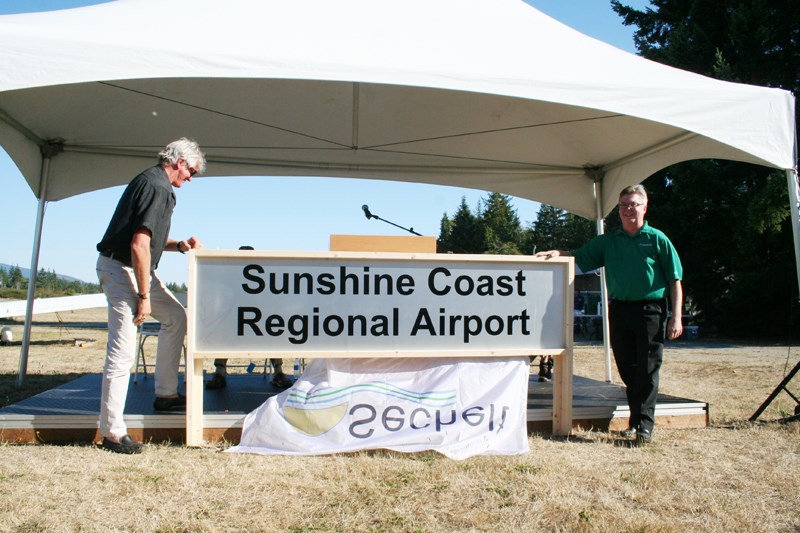 Airport sign