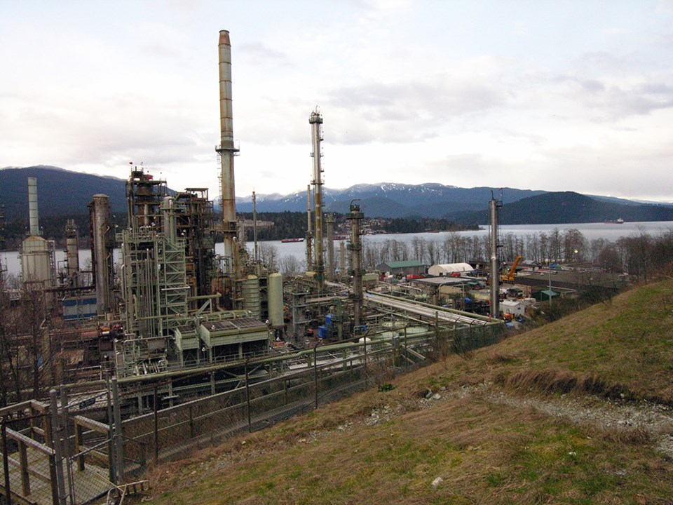 Chevron refinery