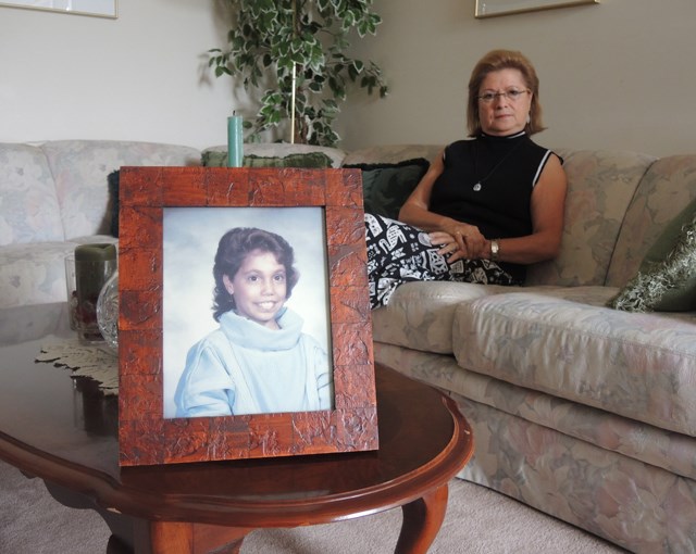 Serafina Sammarco, background, said her daughter, Isabella, pictured, is with her everywhere she goes. Sammarco lost Isabella to the rare blood disorder thalassemia major in 1986.