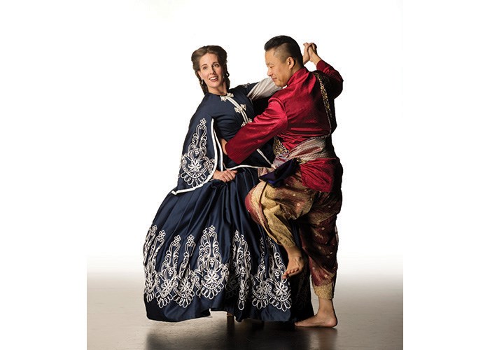Barbara Tomasic and Jovanni Sy dance in the Gateway’s production of the King and I. Photo by David Cooper