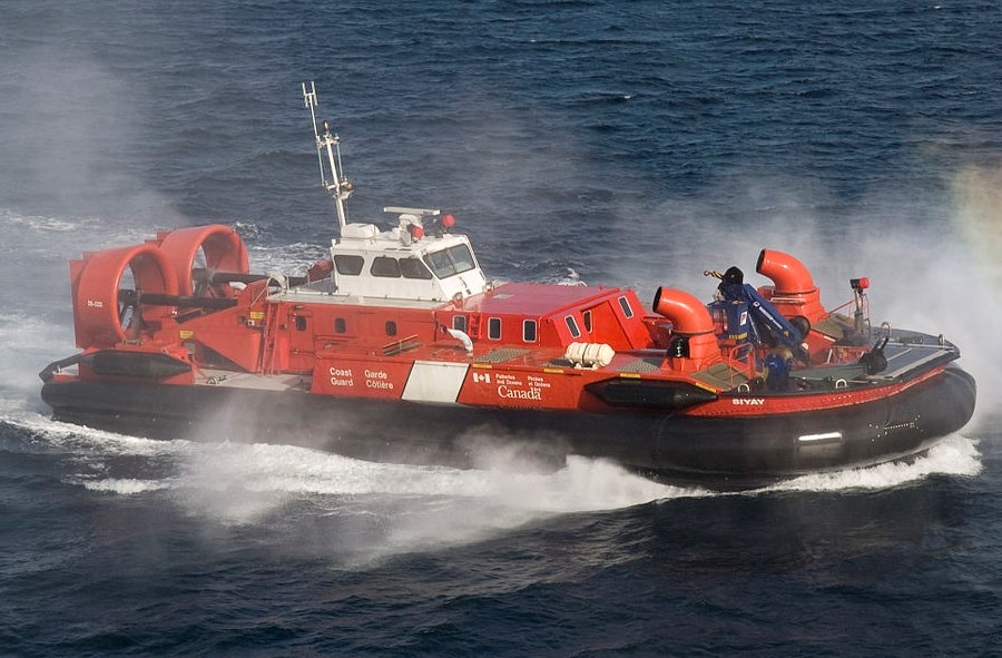 Canadian Coast Guard hovercraft Siyay