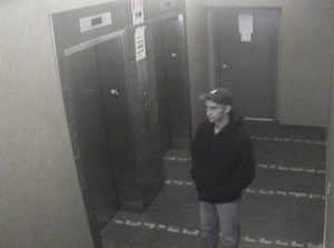 New Westminster police are looking to identify the man seen in this surveillance image.