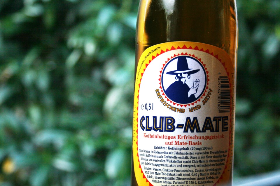 A favourite of Germany's nocturnal hacker community and rave scene since the 1990s, energy drink Club-Mate is gaining popularity in North America with the hip and health conscious.