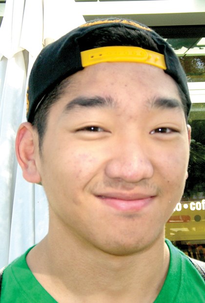 Wesley Chao, North Vancouver “Sidewalks to be bigger, more parks, more recycling, more water fountains.”