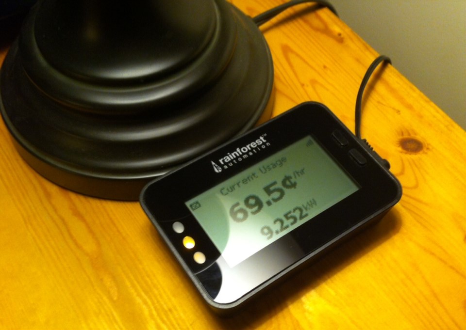 EMU-2 home energy monitoring device, from Rainforest Automation.