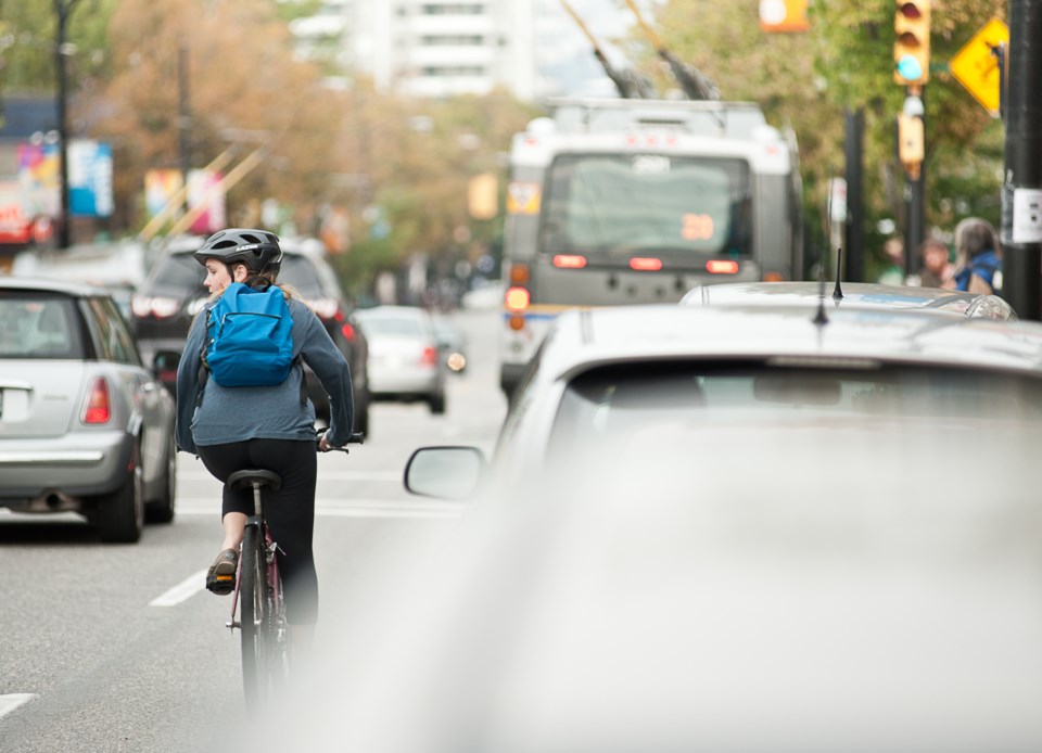 Vancouver cyclists bike