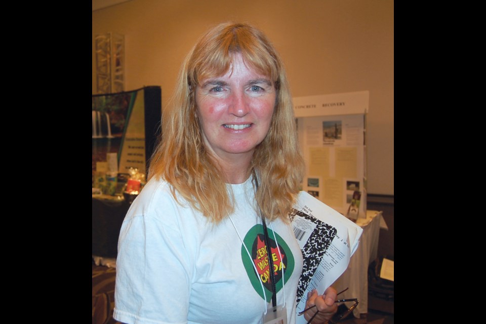 Barb Hetherington of Gibsons Recycling served as Zero Waste Canada conference chairwoman.