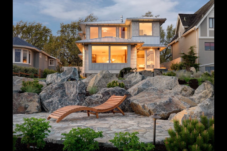 Windjammer, a home of medium size, took home several awards for builder Terry Jawal, including Project of the Year, People's Choice and the Best Landscaping.