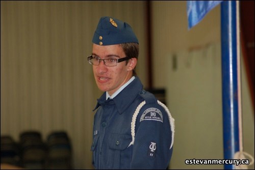 The Wylie-Mitchell Air Cadets had their annual review May 22. The reviewing officer was RCAF Captain Jami Carter, a former Wylie-Mitchell Air Cadet herself.