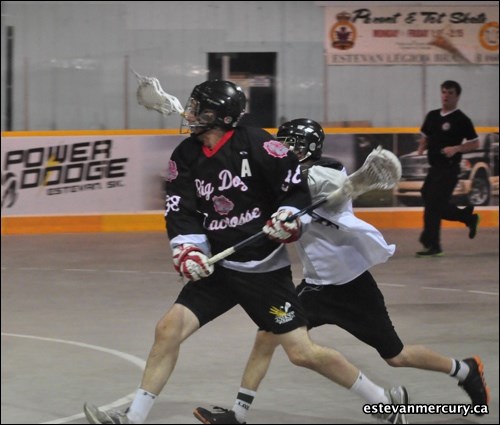 The Estevan Big Dogs defeated the Yorkton Bulldogs 9-8 in their first game of the season.