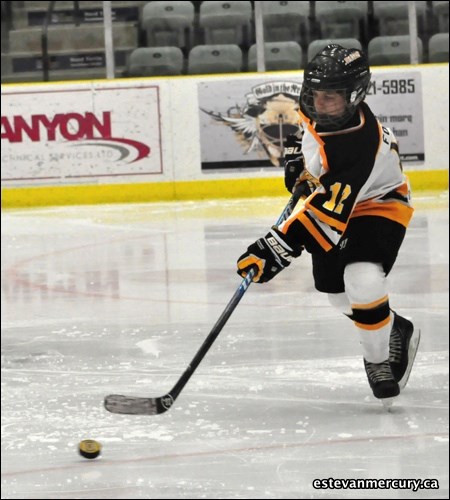 The Bruins were knocked out of the 鶹Ƶ Saskatchewan Minor Hockey League playoffs after losing a tight three game semifinal series to Weyburn. If you recognize a friend tag them in our photos at: https://www.facebook.com/EstevanMercury