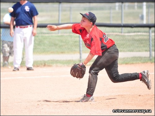 The Estevan TS&M Tornados had a great tournament, but were knocked out by the Lloydminster Twins 4-3 in the semifinals. If you recognize a friend in our photos tag them at: https://www.facebook.com/EstevanMercury