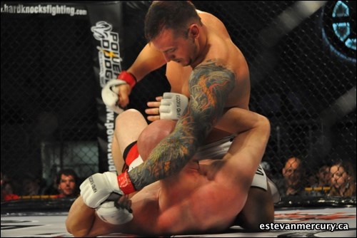 Spectra Place hosted HK24 June 1 in Estevan. The card featured a junior fight and the amateur Heavyweight title fight.