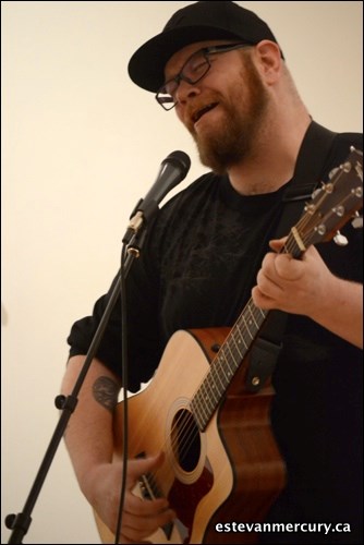 Dustin Ritter and Christopher "Tiny" Matchett were both in Estevan last week to perform at the Estevan Art Gallery and Museum's After Dark series.