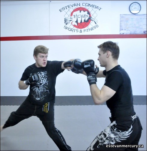 The Estevan Mercury went to visit the Estevan Combat Sports and Fitness gym and took some photos of locals training for MMA.