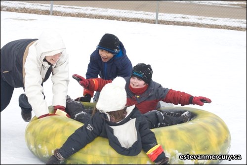Westview School held its winter play day Feb. 17, and there was just enough snow in the schoolyard to have some outdoor fun. If you recognize a friend tag them at: https://www.facebook.com/EstevanMercury