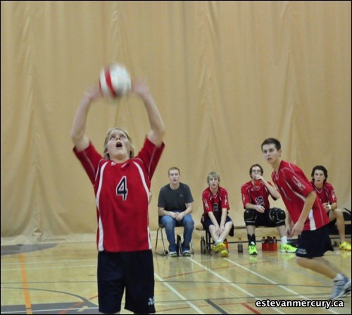 The Estevan Comprehensive School senior boys' volleyball team finished third in its home tournament. Tag a friend if you recognize them at: https://www.facebook.com/EstevanMercury