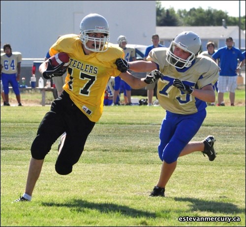The Estevan Lions Club Steelers and Estevan Sherritt Coal Miners played their first home game Aug. 26. Both teams lost to opponents from Regina. If you recognize a friend in our photos tag them at: https://www.facebook.com/EstevanMercury