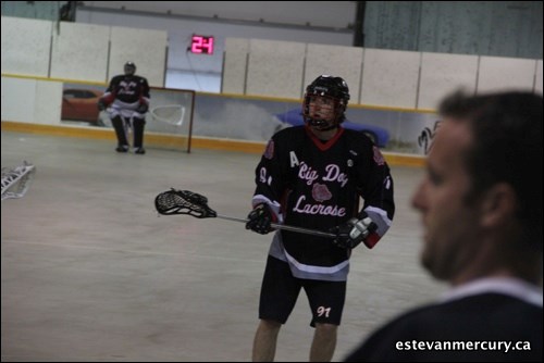 The Estevan Tarpon Energy Big Dogs lacrosse team played its final home game of the season at the Icon Centre on June 30, an 18-9 victory over the Yorkton Bulldogs.