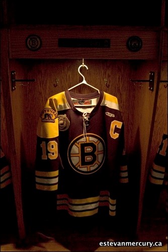 The Estevan Bruins unveiled the new dressing room at Spectra Place to players and sponsors Oct. 13. Bruins trainer Gerry Aspen put in more than 1,000 hours of work into constructing the new room.