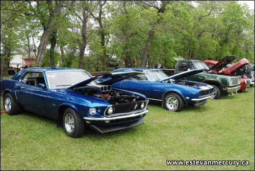 The eighth annual T&T Rods Show & Shine was held Saturday at the Gervais farm north of Estevan, attracting entries from as far away as Texas.