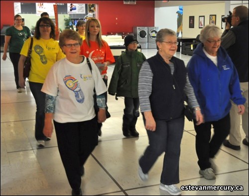 The Estevan Relay for life committee kicked off their campaign March 2 at the Estevan Shoppers' Mall.