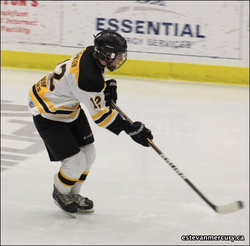 The Estevan bantam AA Bruins lost 7-3 to Regina Jan. 19 at Spectra Place. The Bruins also played Jan. 18 and tied Weyburn.