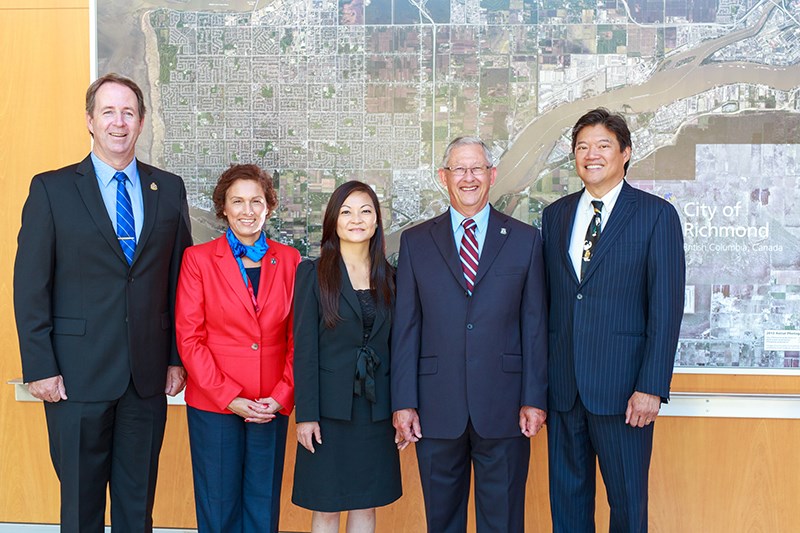 Richmond First candidates for the Richmond municipal election. Oct. 2014