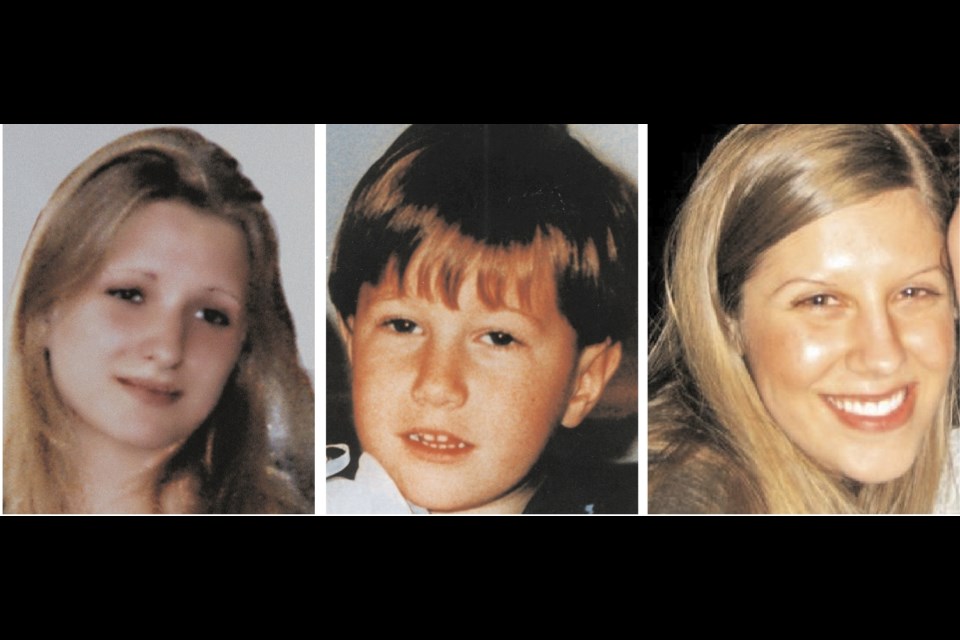 Jesokah Adkens, 17, was last seen Sept. 26, 2001. Four-year-old Michael Dunahee went missing on March 24, 1991. Emma Fillipoff was last seen in November 2012,