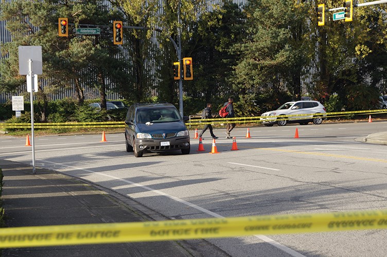 Pedestrian struck