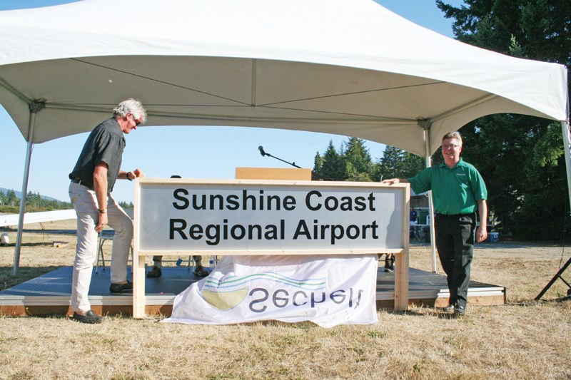 Airport sign