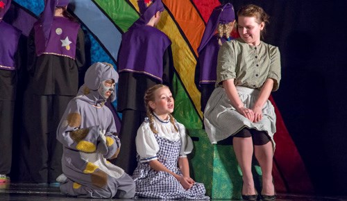 Jessica Rigsby (right) from the Missoula Children&#8217;s Theatre.