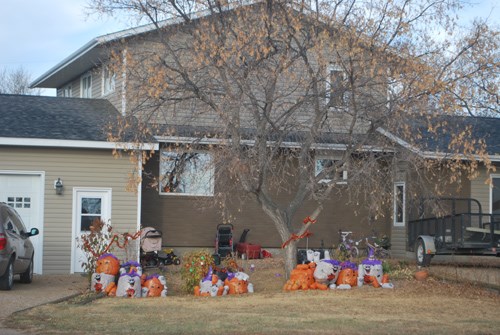 Houses are already looking spooky for Hallowe&#8217;en.