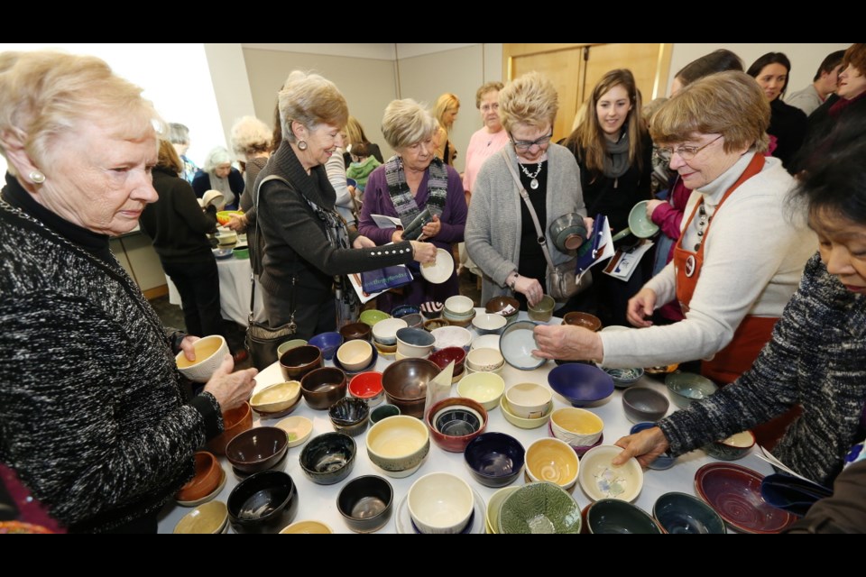 Souper Bowls of Hope is an annual lunchtime fundraising event for the Victoria Youth Empowerment Society. This year&Otilde;s event is April 6 at the Victoria Conference Centre.